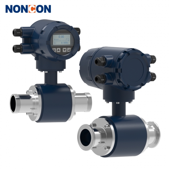 NONCON sanitary electromagnetic flow meter