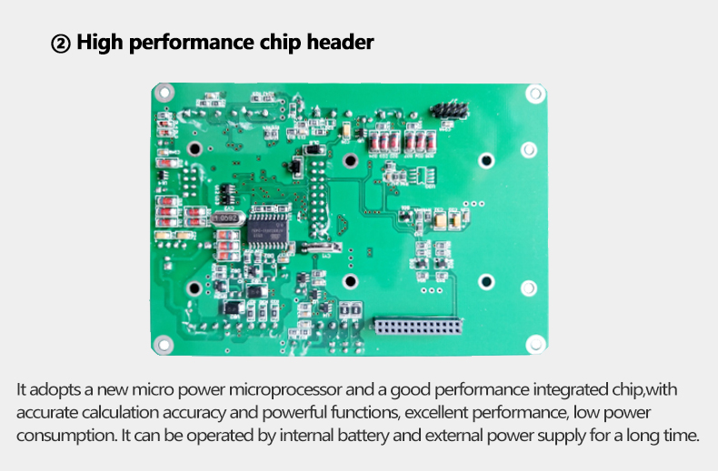 High performance chip header